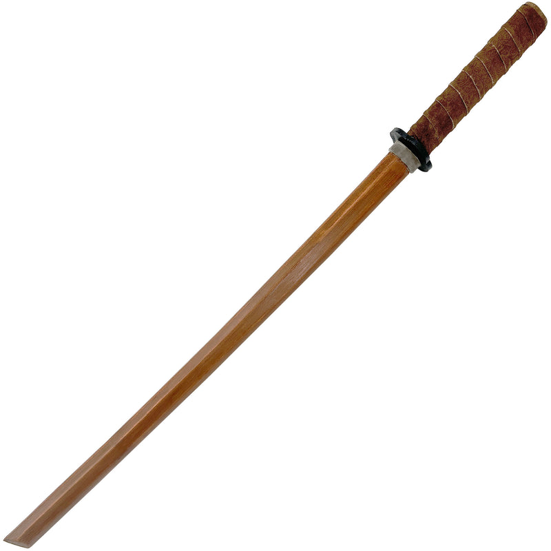 Premium Indian Rosewood Bokken with Genuine Leather Wrapped Handle