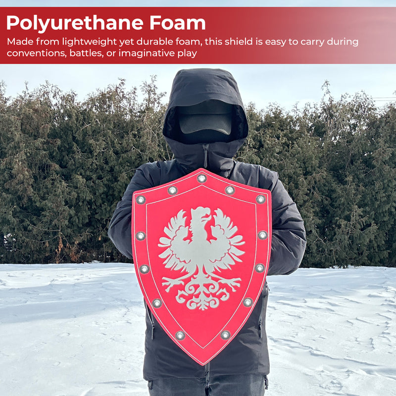 Prestigious Noble Eagle Medieval Foam Shield