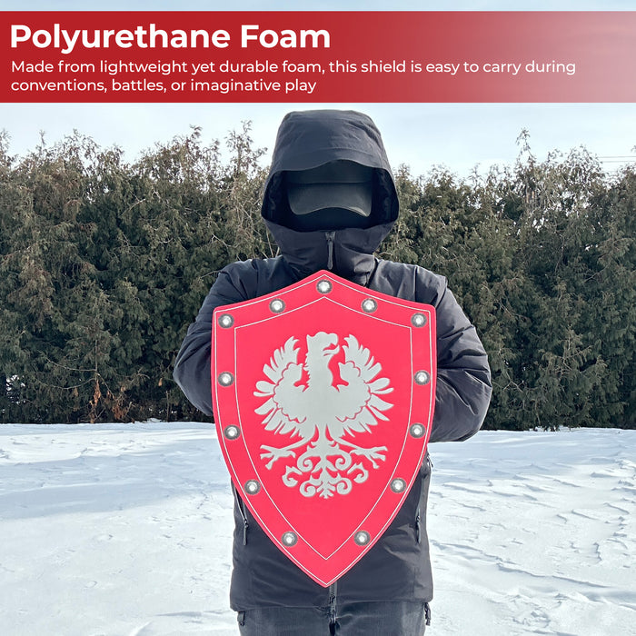 Prestigious Noble Eagle Medieval Foam Shield