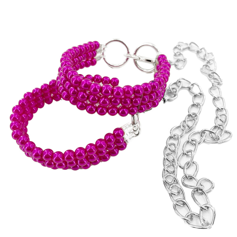 Pretty in Pink Beaded Ankle Bondage Restraints