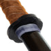 Premium Black Indian Rosewood Bokken with Genuine Leather Wrapped Handle