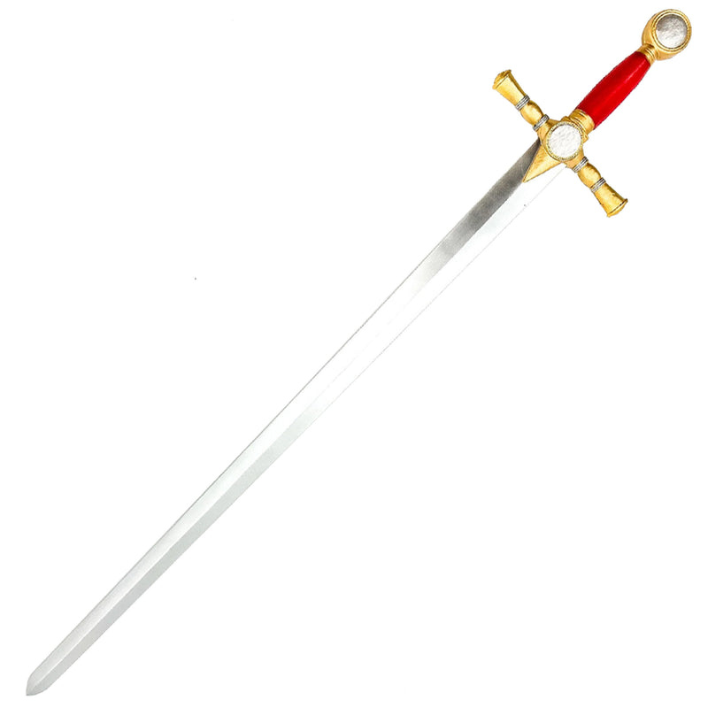 Red Masonic Tiler Foam Sword