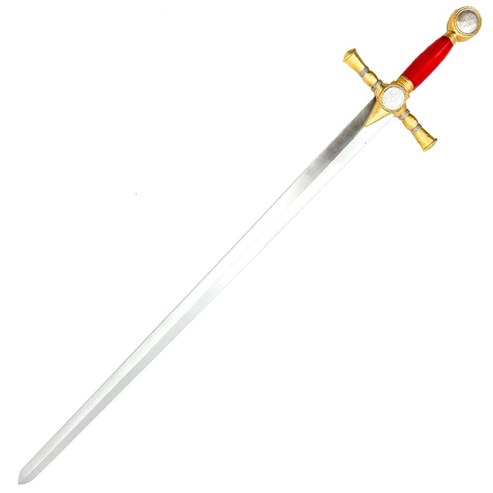 Red Masonic Tiler Foam Sword