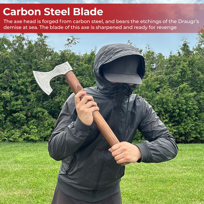 Revenge of Calder Norse Seafaring Viking Axe