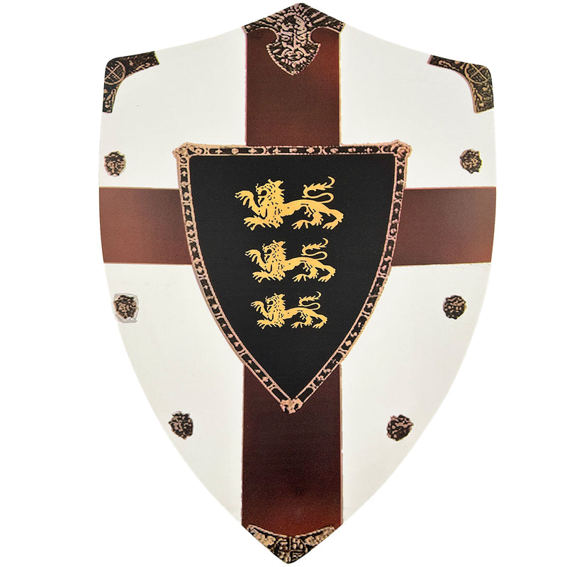 Richard the Lionheart Lion Passant Guardant Medieval Foam Shield