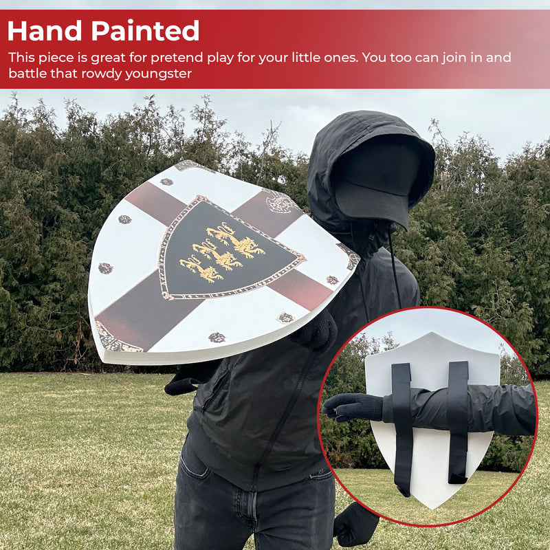Richard the Lionheart Lion Passant Guardant Medieval Foam Shield