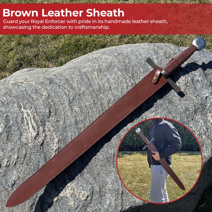 Royal Enforcer Hand Forged Medieval Knights Sword