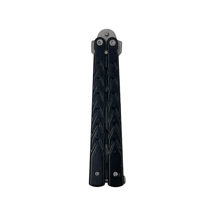 Raven Black Butterfly Style Multitool Blade trainer with Case