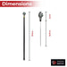 Restrained Corruption Dragon Demon Claw Sword Cane