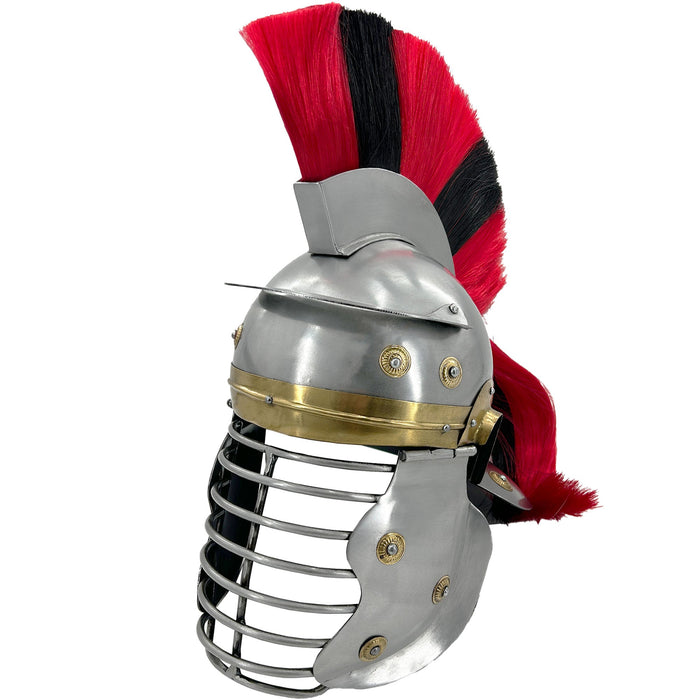 Roman Officer Centurion Helmet with Face Protection