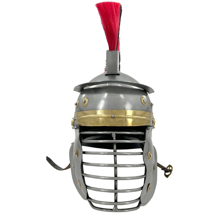 Roman Officer Centurion Helmet with Face Protection