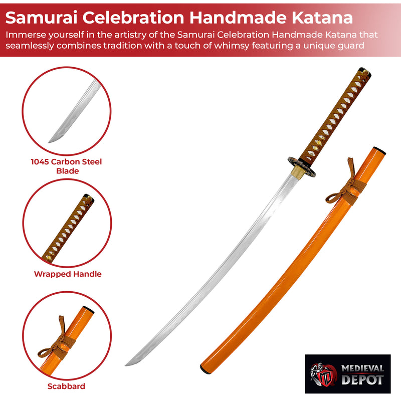 Samurai Celebration Handmade Katana