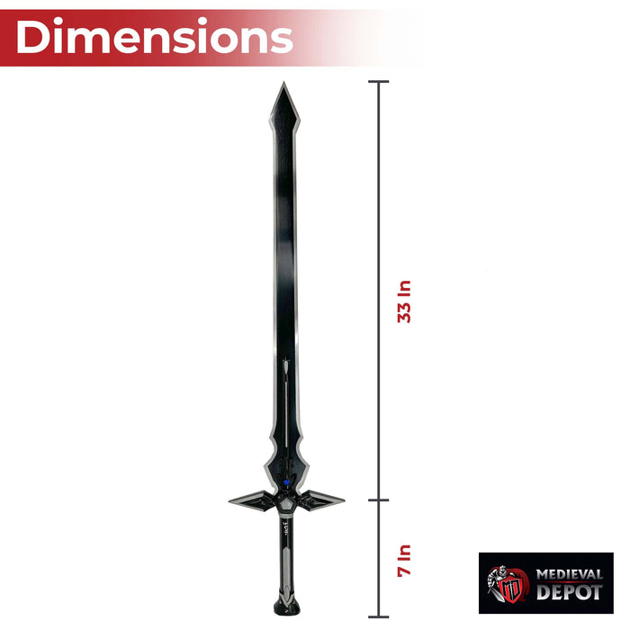SAO Black Dark Repulser Sword of Kirito