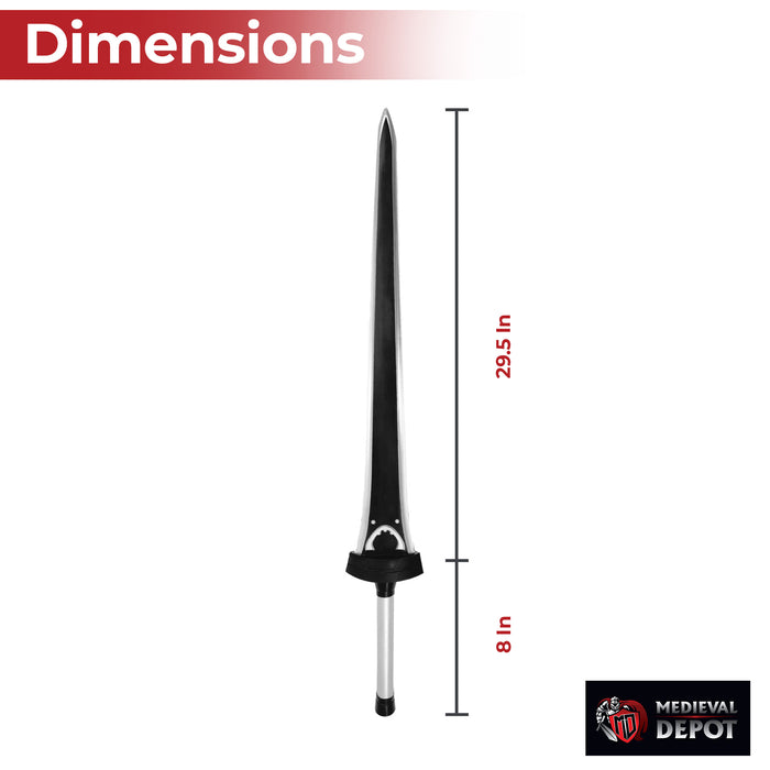 SAO Kiritos Black Iron Great Foam Sword