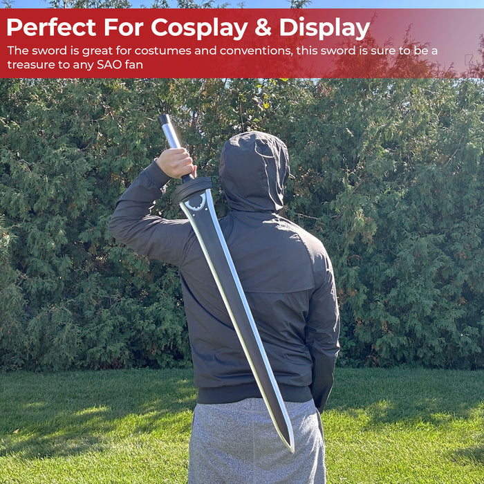 SAO Kiritos Black Iron Great Foam Sword