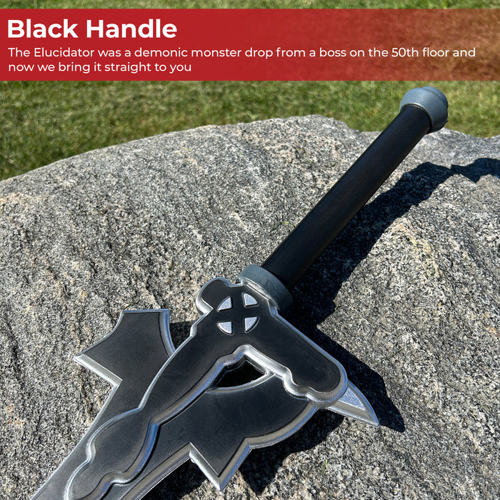 SAO Kiritos Elucidator Anime Foam Sword