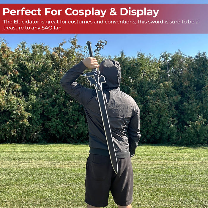 SAO Kiritos Elucidator Anime Foam Sword