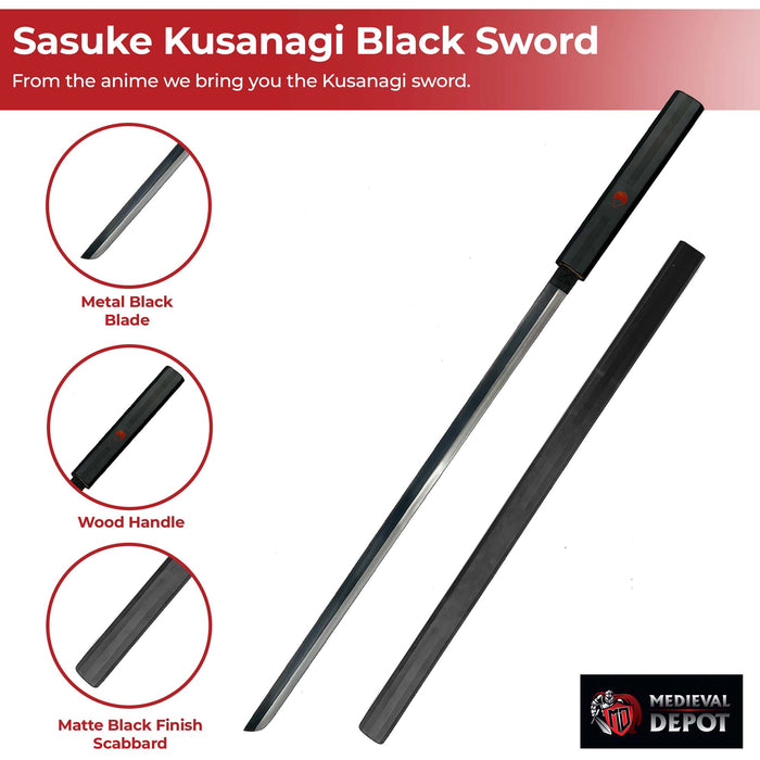 Sasuke Kusanagi Black Sword