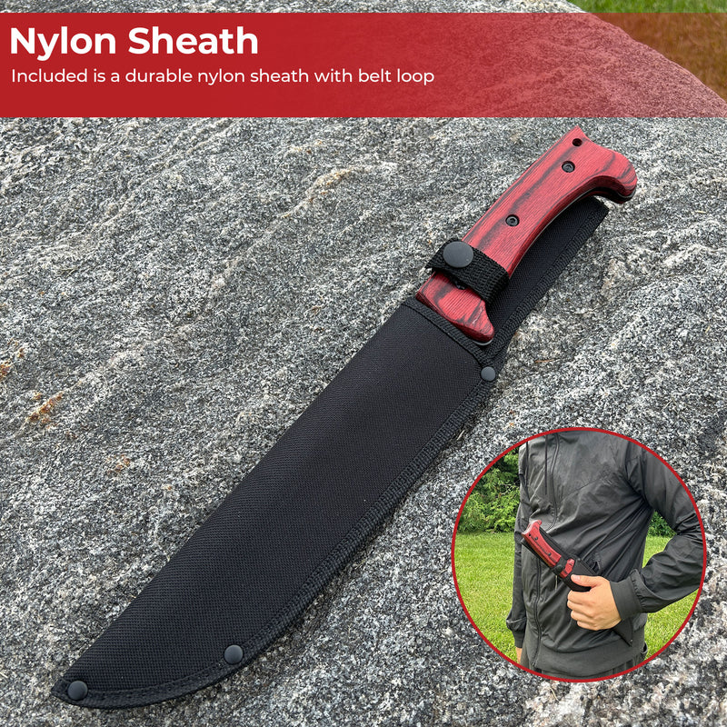 Sawback Feral Instincts Hunting Knife