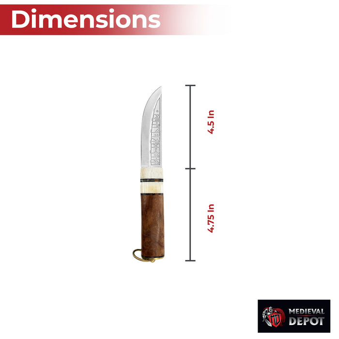 Scandinavian Gotland Style Viking Outdoor Knife