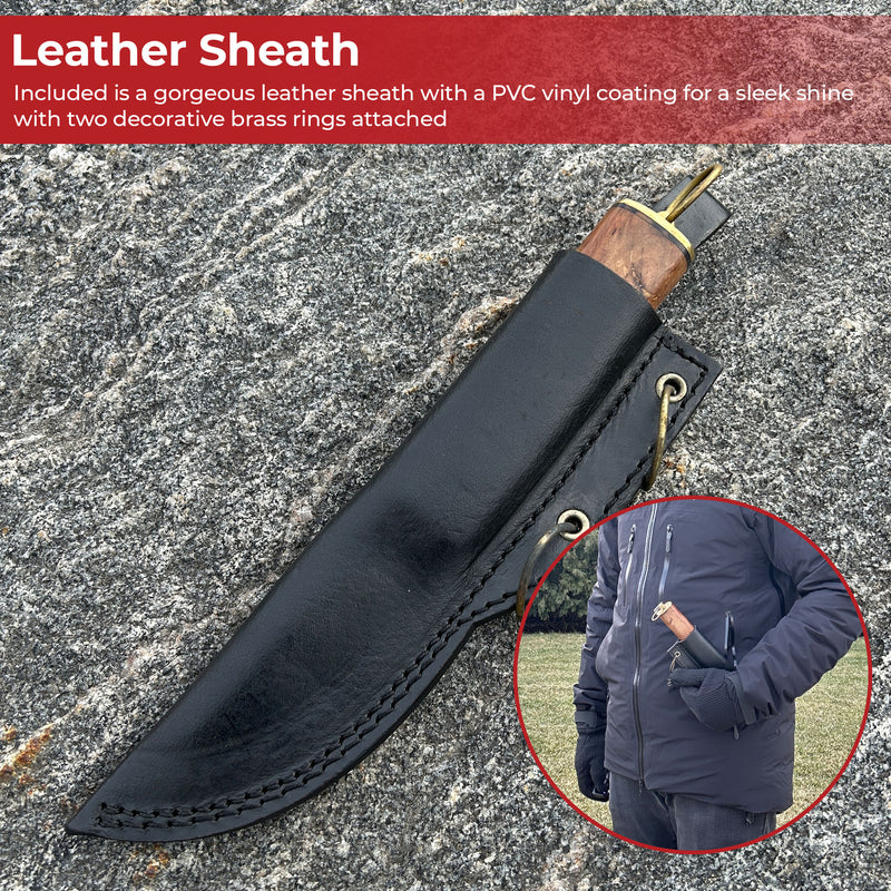 Scandinavian Gotland Style Viking Outdoor Knife