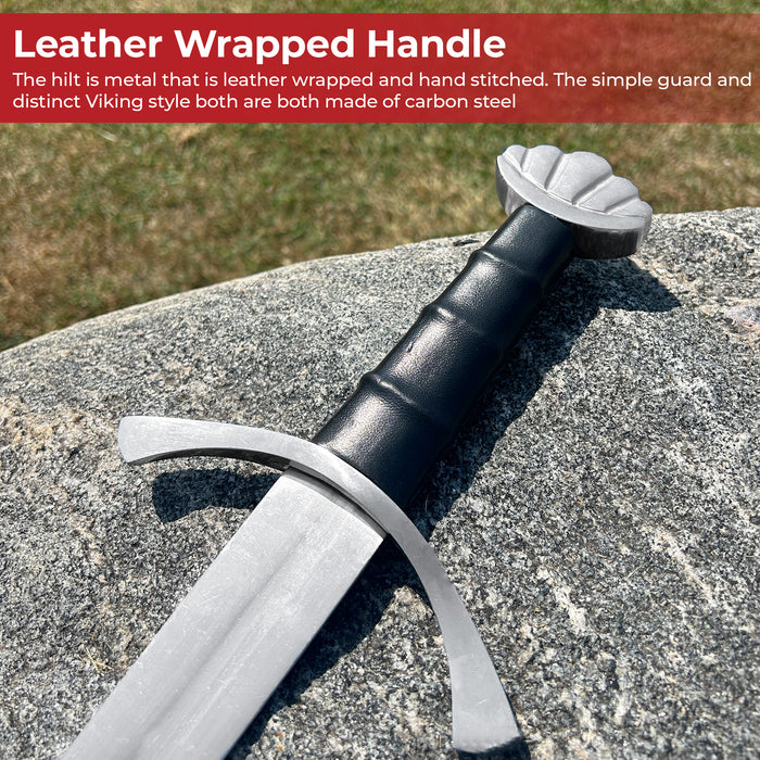 Scandinavian Norsemen Raiding Viking Sword