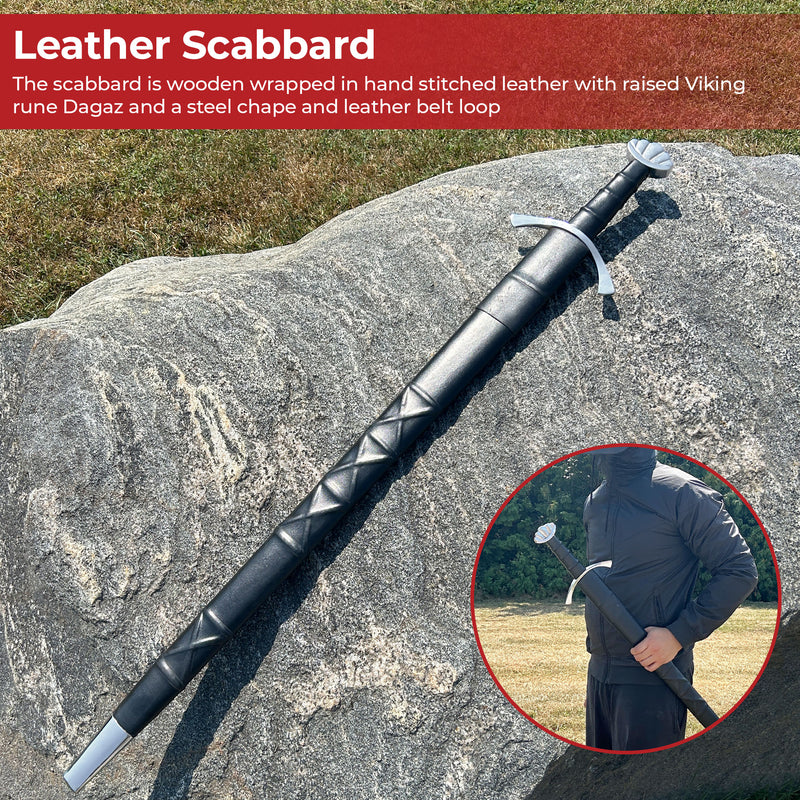 Scandinavian Norsemen Raiding Viking Sword