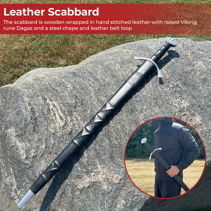Scandinavian Norsemen Raiding Viking Sword