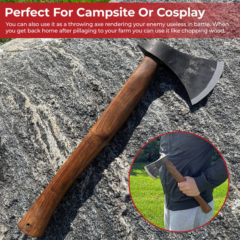 Seafaring Armed Raider Viking Axe