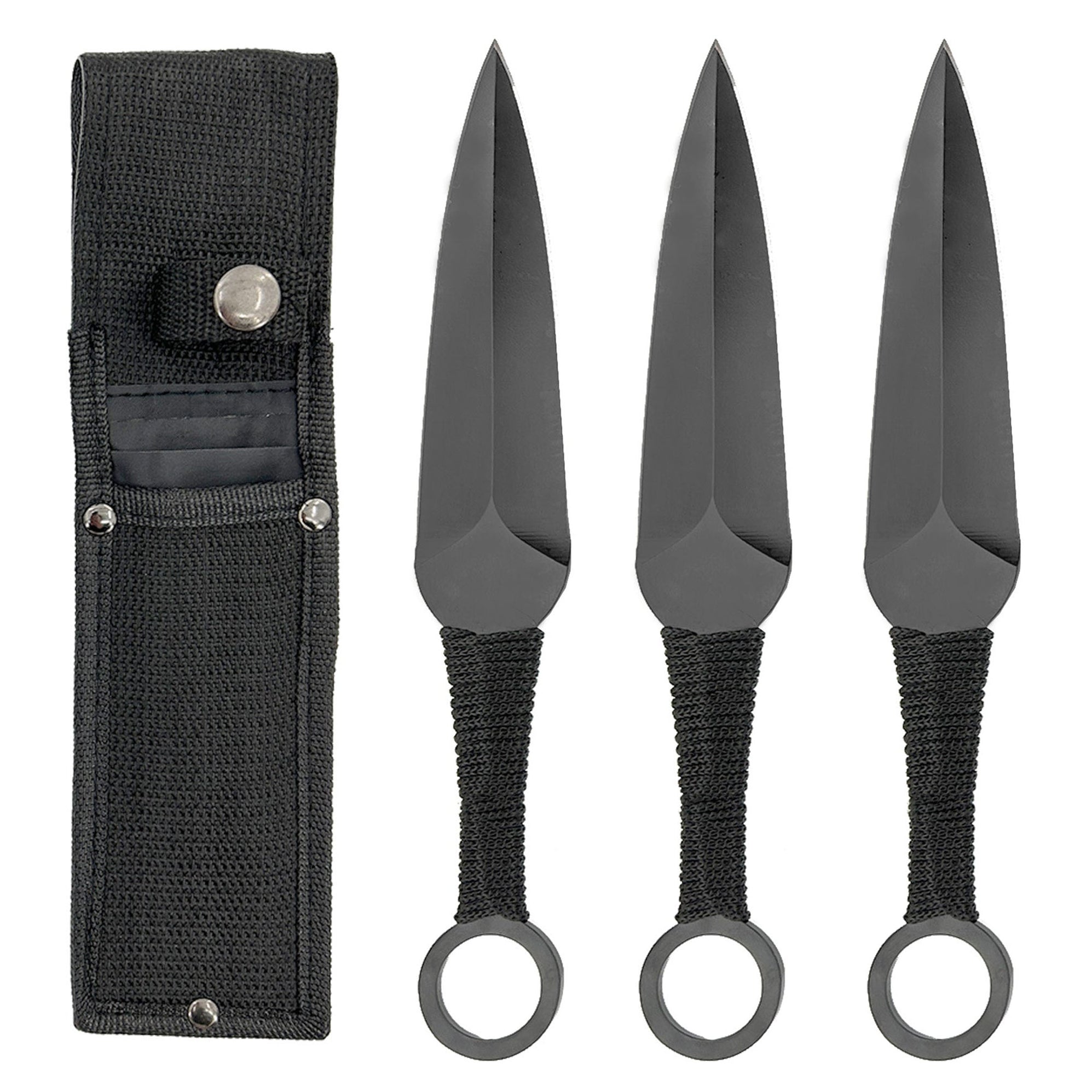 Serpent Strike Throwing Black Kunai Set — Medieval Depot
