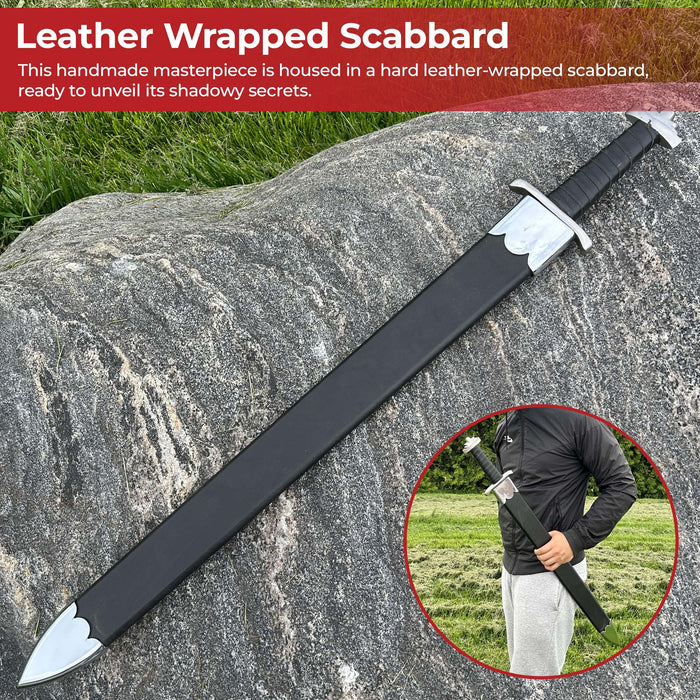 Shadow Melody Handmade Carbon Steel Sword