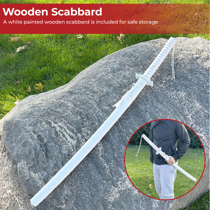 Slaying Moon Inner Demon Carbon Steel Decorative Katana