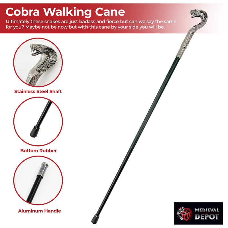 Striking Distance Cobra Sword Cane