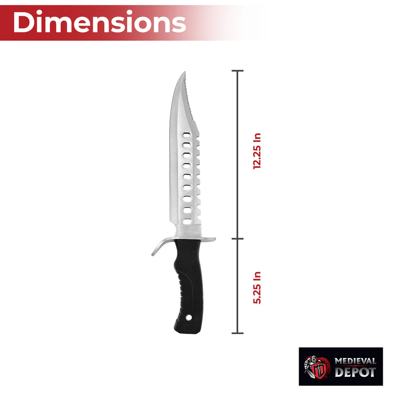 Survivors Bowie Sawback Knife 17
