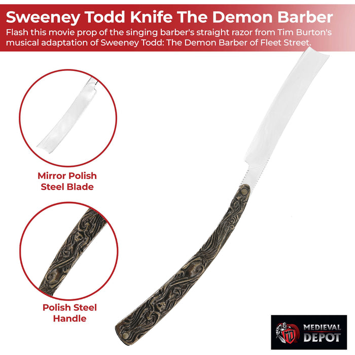 Sweeney Todd Knife The Demon Barber