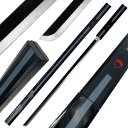 Sasuke Dark Grass Cutter Ninja Sword – Foam Blade With Sheath