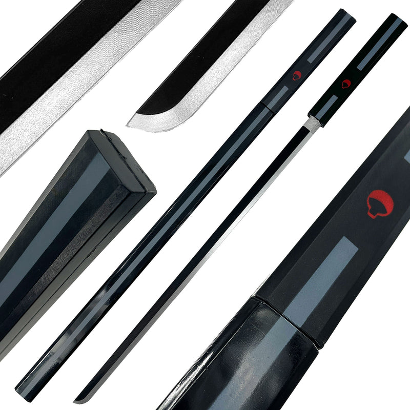 Sasuke Dark Grass Cutter Ninja Sword – Foam Blade With Sheath