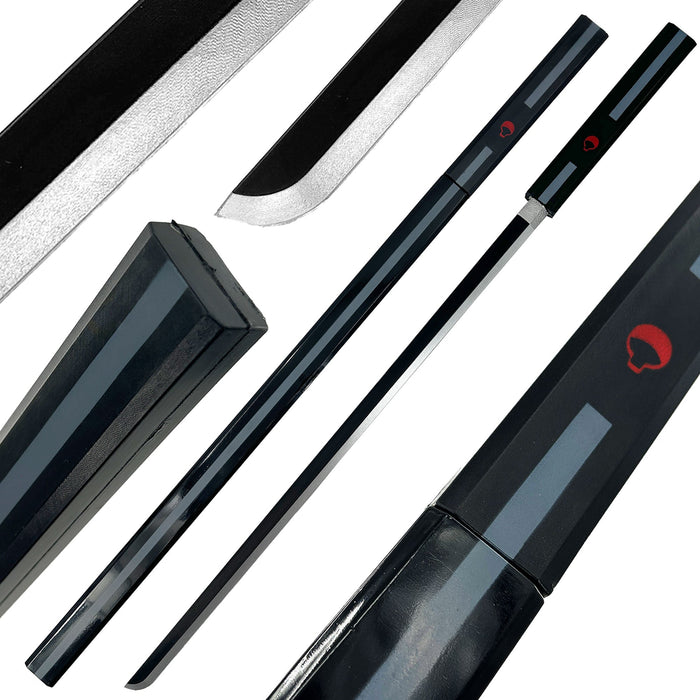 Sasuke Dark Grass Cutter Ninja Sword – Foam Blade With Sheath
