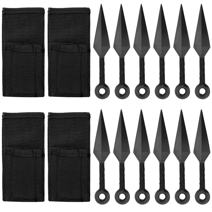 Shadow Strike 12-Piece Kunai Throwing Knife Set
