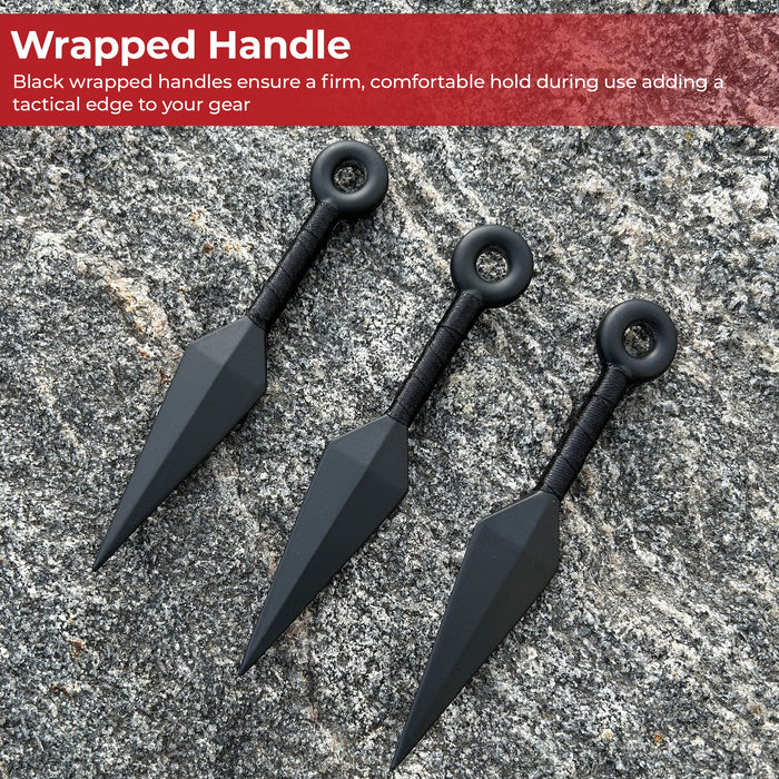 Shadow Strike 12-Piece Kunai Throwing Knife Set