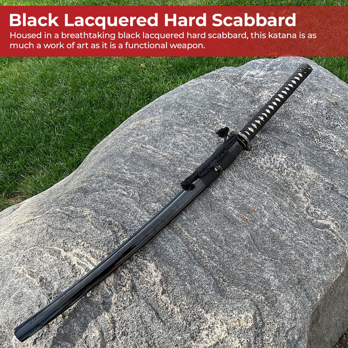 Shadow of the Sea Hawk 1060 Damascus Steel Handmade Katana