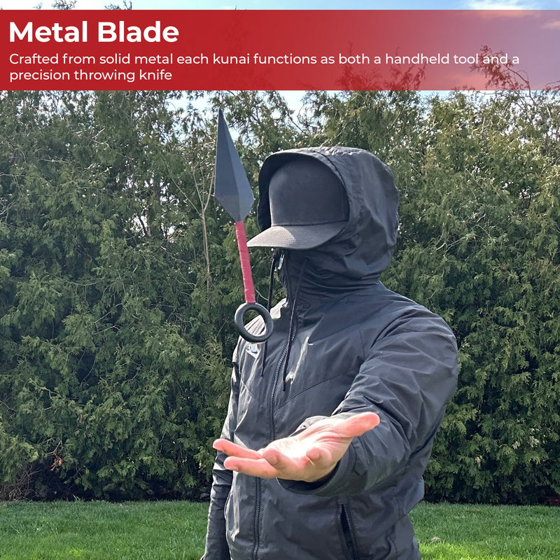 Shinobi Three Piece Metal Kunai Set