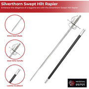 Silverthorn Swept Hilt Rapier