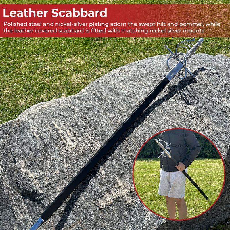 Silverthorn Swept Hilt Rapier