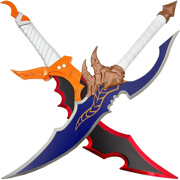 Solo Leveling Shadow Monarch's Dagger Set Knight Killer & Venom Fang Replica with Display Plaque