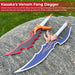 Solo Leveling Shadow Monarch's Dagger Set Knight Killer & Venom Fang Replica with Display Plaque