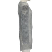 Split-Tail Carbon Steel Chainmail Shirt