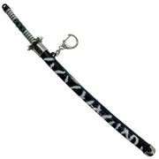 Spring Action Popup Mini Katana Keychain Shinazugawa Katana Edition