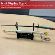 Spring Action Popup Mini Katana Keychain Kocho Shinobu Edition
