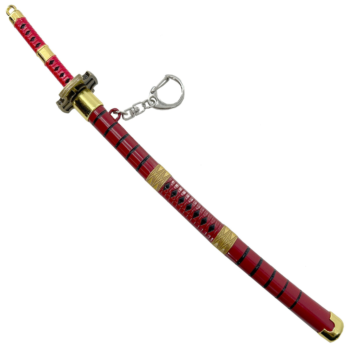 Spring Action Popup Mini Katana Keychain Zoro Sandai Kitetsu